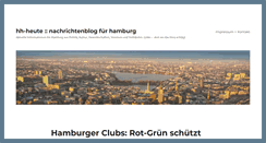 Desktop Screenshot of hh-heute.de